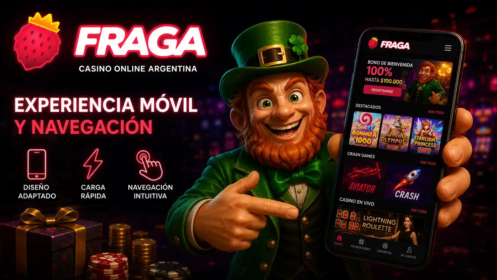 Experiencia móvil y navegación