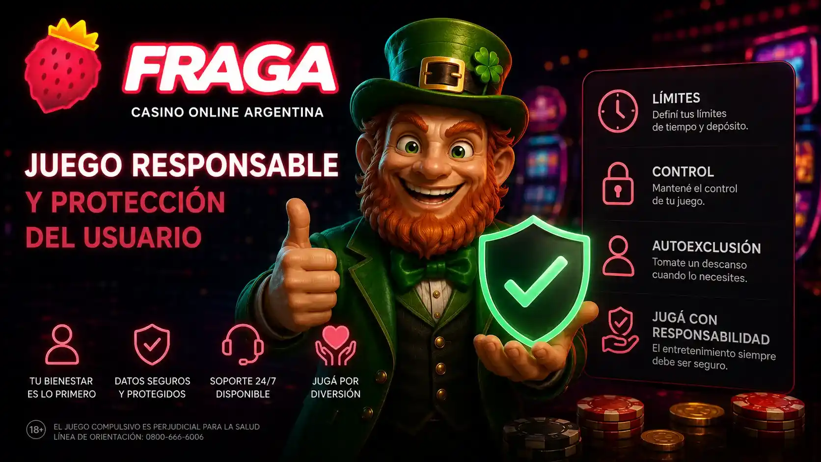 Juego responsable y protección del usuario